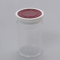 φ81.0x153mm/500mLポリ容器押込フタ式6個