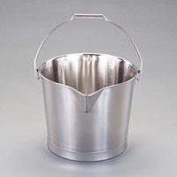 15L バケツ(口付/ステンレス製)
