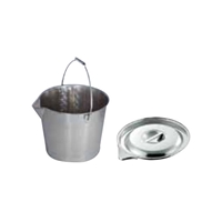 10L 口付バケツ・ふた付(ステンレス製)_選択画像02