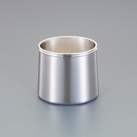 118x80x120mm 丸型容器((ステンレス製)
