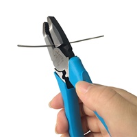 200mm電工ペンチ圧着 偏芯型スラッシュhead_選択画像03