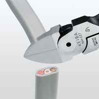 175mm強力型電工ニッパーフラット刃･ばね付_選択画像04