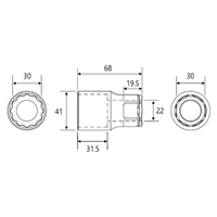30mm 本管レンチ用延長ソケット_選択画像03