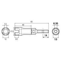 M4. M5 蝶ねじソケット_選択画像04