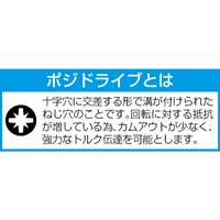 PZ3x25mm[Pozidriv]ドライバー(スタビ型)_選択画像03