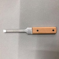 9mmスクレーパー(ステンレス製/木柄)