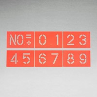 マーキングプレートセット(文字高170mm)