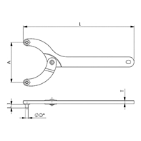 125-200mm/ 8mm ヒンジピンレンチ_選択画像02
