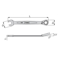 8mm コンビネーションギアレンチ(切替式)_選択画像04