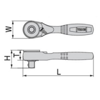 3/8DRx110mm ラチェットハンドル_選択画像04