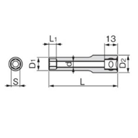 3/8DRx 9/16 ディープソケット(六角)_選択画像02