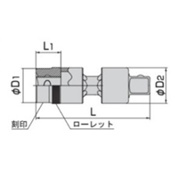 1/2DR/ 80mm ダブルボールジョイント_選択画像04