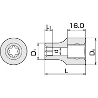 1/2DR/E10 [Torx] ソケット_選択画像04