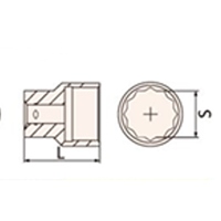 1/2DRx 8mm ソケット(チタン合金製)_選択画像03