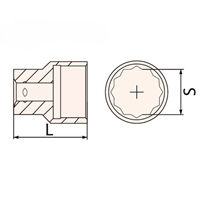 1/2DRx17mm ソケット(チタン合金製)_選択画像03