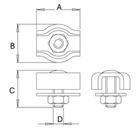 6mm ワイヤークランプ(ステンレス製)_選択画像04