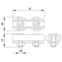 4mm ワイヤークランプ(ステンレス製)_選択画像04