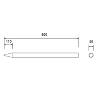 φ55x 900mm 万能杭_選択画像03