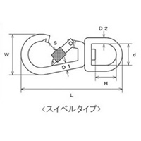 55mm スイベルスナップ(ステンレス製)_選択画像04