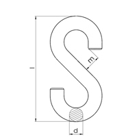 25x3.5mm Ｓフック (1個)_選択画像03