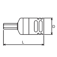 3/8DR/ 6mm [INHEX]絶縁ビットソケット_選択画像03