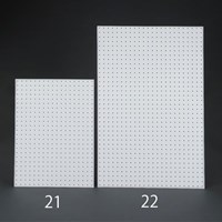 610x455mmパンチングボードフレーム付white