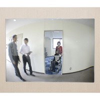 220x165mmflat型凸面機能ミラー左右マグネ