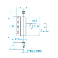 10mm/0.01/58mm ダイアルゲージ_選択画像03