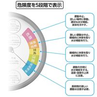 季節品)φ156mm 熱中症指数計(防雨タイプ)_選択画像04