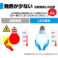 AC100V/ 40W/E26/電球/LED (昼光色)_選択画像02