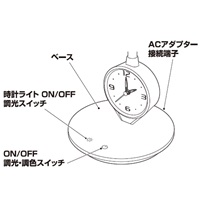 AC100-240V/8.2W デスクスタンドＬＥＤ_選択画像02