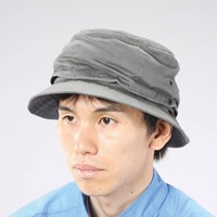 季節品)防虫ネット内蔵帽子(グレー)_選択画像02