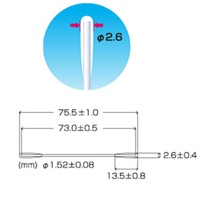 φ2.6x 75.5mm 工業用綿棒(250本)両面_選択画像04