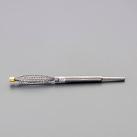 3x100mm/3mm軸 軸付ワイヤーブラシ(楕円型)