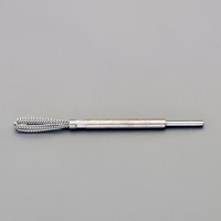 5x100mm/3mm軸 軸付ワイヤーブラシ(十字型)