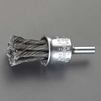 20.0/6.35軸エンド型軸付ブラシスチール製