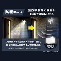 １灯 防滴型LEDセンサーライト(ソーラー式)_選択画像04