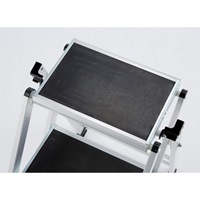 477x832mm0.75m3段作業台折畳式キャスタ付_選択画像02