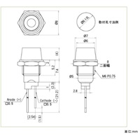 φ 6.1mm 表示灯ＬＥＤブラケット(緑)_選択画像03