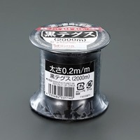 φ0.2mmx2000m 鳥よけテグス(ブラック)