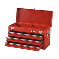 520x215x300mm/3段ツールキャビネット(RED)