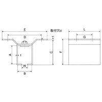 ４号レール用 取付金具(天井継ぎ受け)_選択画像03