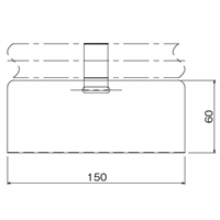 60x150mm [パイプラック用]ラベルケース_選択画像04