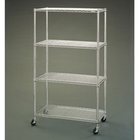 910x460x1860mmメタルラック キャスター付