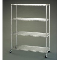 1200x460x1585mmメタルラック キャスター付