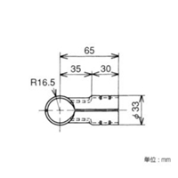 パイプラック用3方向メタルジョイント黒4個_選択画像02