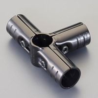 パイプラック用5方向メタルジョイント(黒)