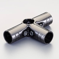 パイプラック用5方向メタルジョイント(黒)_選択画像02