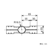 パイプラック用4方向メタルジョイント(黒)_選択画像04