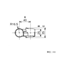 パイプラック用クロスメタルジョイント(黒)_選択画像03